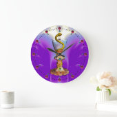 HYGEIA-KÖRPER, ARZNEIMITTEL GROßE WANDUHR (Zuhause)