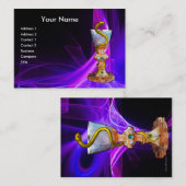 HYGEIA-KÖRPER, ARZNEIMITTEL Lila blau Visitenkarte (Vorne/Hinten)