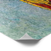 Hygeia von Gustav Klimt Poster (Ecke)