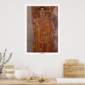 Hygeia von Gustav Klimt Poster (Küche)