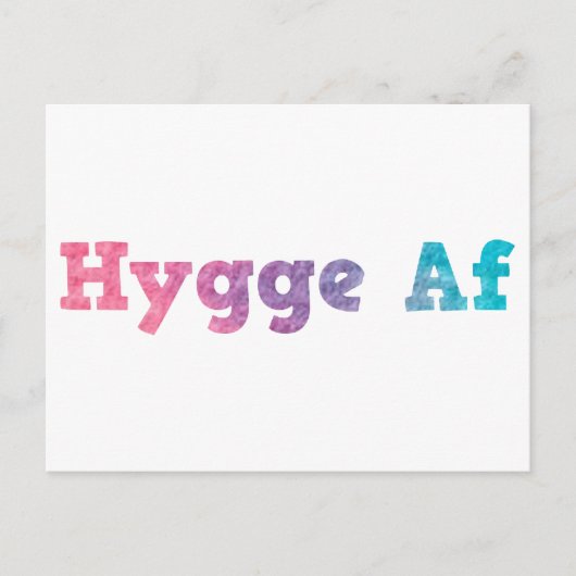 hygge af postkarte (Vorderseite)