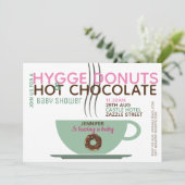 HYGGE Baby/Bridal/Dusche oder JEDE ERSUCHUNG Einladung (Stehend Vorderseite)