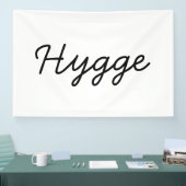 Hygge Black Elegant Banner (Messe)