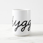 Hygge Black Elegant Kaffeetasse (Mittel)