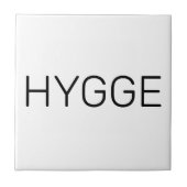 Hygge Black Fliese (Vorderseite)