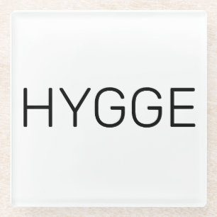Hygge Black Glasuntersetzer