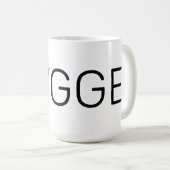 Hygge Black Kaffeetasse (VorderseiteRechts)