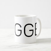 Hygge Black Kaffeetasse (VorderseiteRechts)