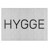 Hygge Black Schneidebrett (Vorderseite)