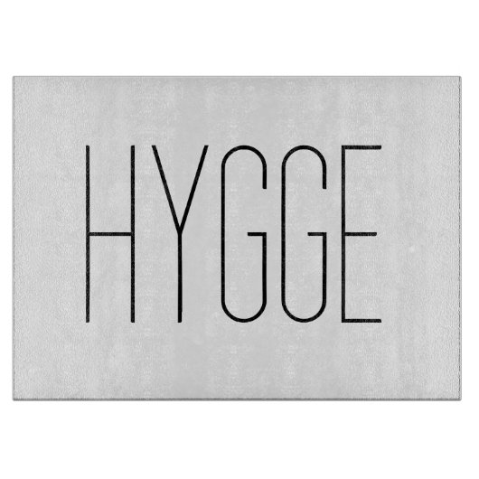 Hygge Black Thin Schneidebrett (Vorderseite)