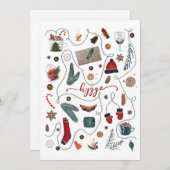 Hygge Christmas Collection Feiertagskarte (Vorne/Hinten)