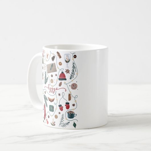 Hygge Christmas Collection Kaffeetasse (Vorderseite Links)