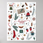 Hygge Christmas Collection Poster (Vorne)