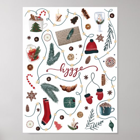 Hygge Christmas Collection Poster (Vorne)