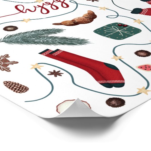 Hygge Christmas Collection Poster (Ecke)