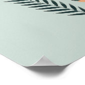 Hygge Christmas Scandinavian Cozy Family Poster (Ecke)