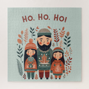 Hygge Christmas Scandinavian Cozy Family Puzzle