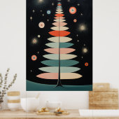 Hygge Christmas Tree Poster (Küche)