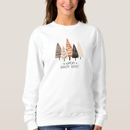 Hygge Christmas Tree Sweatshirt (Vorderseite)