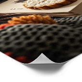 Hygge Cosy Night Celebrate gemütliche Nächte Poster (Ecke)