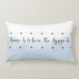 Hygge Cosy Zuhause Quote & Brushstrokes Lendenkissen