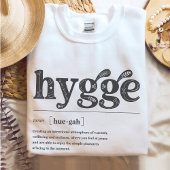 Hygge Definition Quote skandanavische gemütliche J Sweatshirt