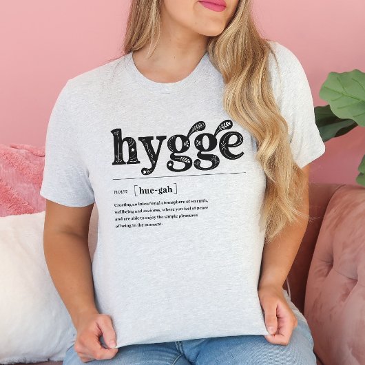 Hygge Definition Quote skandanavische gemütliche J T-Shirt