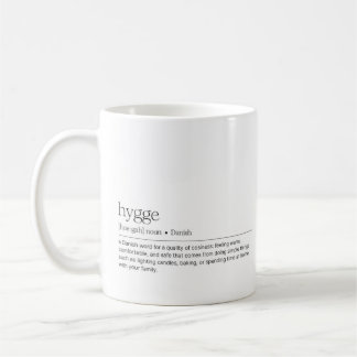 Hygge Definition-Tasse Kaffeetasse