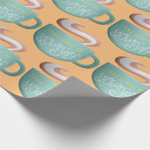 Hygge Drink Self-Care Thunder_Cove Geschenkpapier (Ecke)