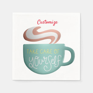 Hygge Drink Self-Care Thunder_Cove Serviette