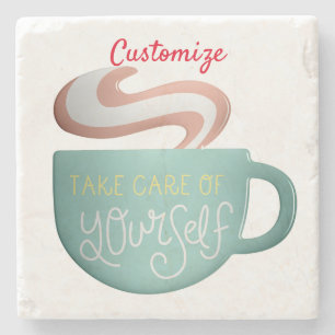 Hygge Drink Self-Care Thunder_Cove Steinuntersetzer