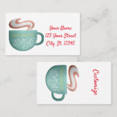 Hygge Drink Self-Care Thunder_Cove  Visitenkarte (Vorne/Hinten)