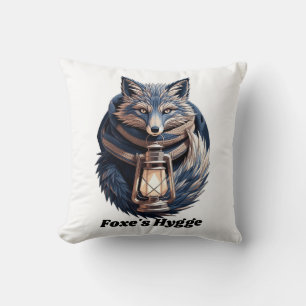 Hygge Ember Fox T-Shirt Winter Ausgetrickst Kissen
