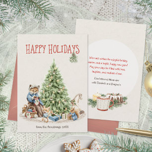 Hygge Fuchs Großmutter Frohe Weihnachten