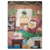 Hygge Igel Klemmbrett (Rückseite)