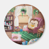 Hygge Igel Magnet (Vorne)