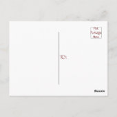 HYGGE mit ME Cosy Zen Einladung Postkarte (Rückseite)