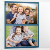 Hygge Mittens Tri Fold Weihnachtsfeiertag Dreifach Gefaltete Karte (Innen Erste Seite)