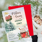 Hygge Mittens und Cocoa Winter Brautparty Einladung