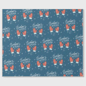 Hygge Mittens Weihnachtsfeiertag Geschenkpapier (Flach)