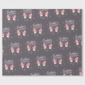 Hygge Mittens Weihnachtsfeiertag Geschenkpapier (Flach)