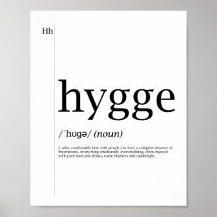 Hygge Poster - Dänische Kultur