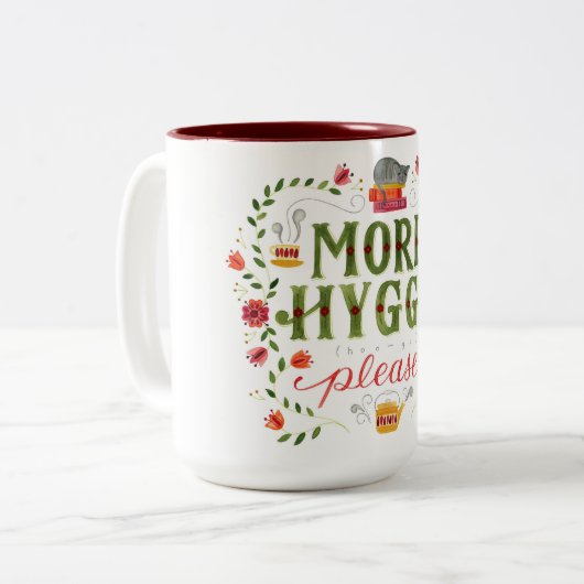 Hygge Tasse (Vorderseite Links)