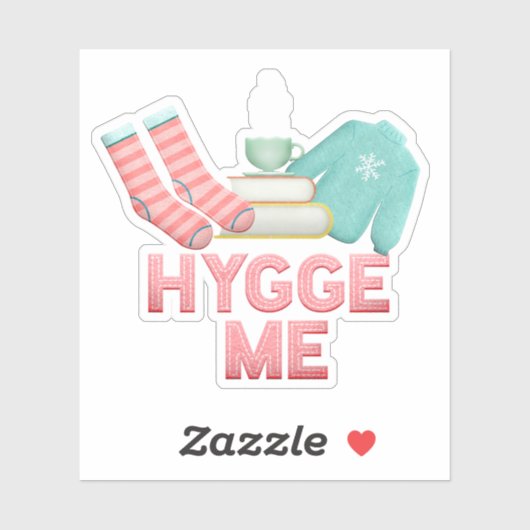 Hygge Time Aufkleber (Blatt)