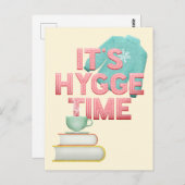 Hygge Time Postkarte (Vorne/Hinten)