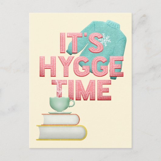 Hygge Time Postkarte (Vorderseite)