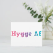 hygge von postkarte (Stehend Vorderseite)