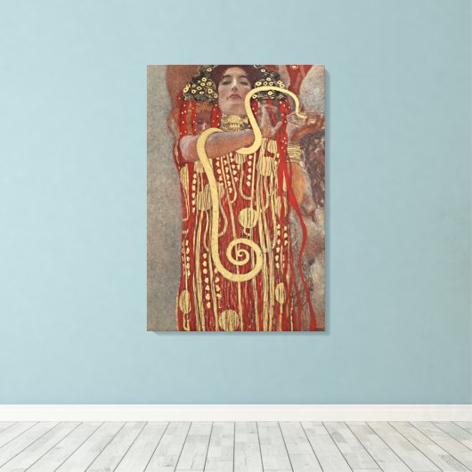 Hygieia Leinwanddruck (Insitu (Holzboden))