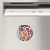 Hygieia von Gustav Klimt Magnet (In Situ (Geschirrspüler))