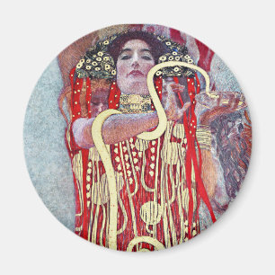 Hygieia von Gustav Klimt Magnet